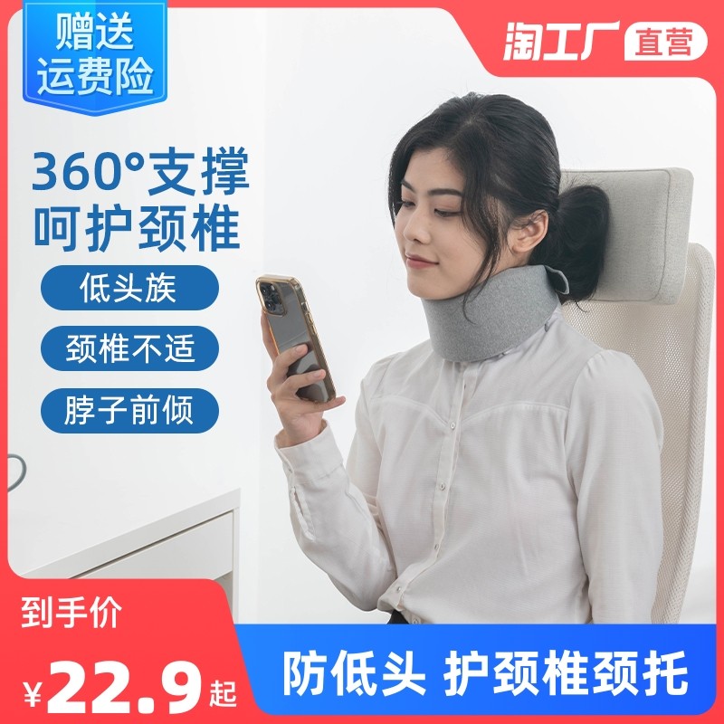 Memory Foam Neck Brace - Anti-Lower Head Neck Protection - Home ...