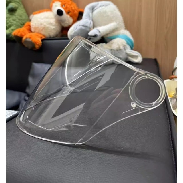 Helmet lens electric motorcycle windproof, UV sun, wear-resistant, large hole, durable snap-proof windshield mirror cover