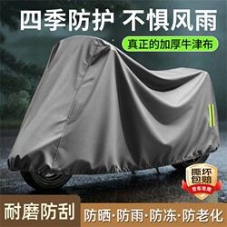 Electric Vehicle Rain Cover, Sun Protection Cover, Motorcycle Dust Cover, Waterproof Cover for Electric Bikes