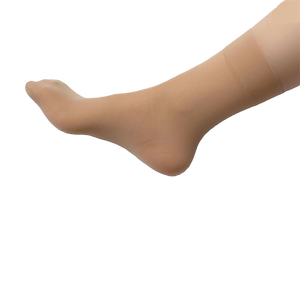 春夏松口女中筒天鹅绒防勾丝男女面膜袜短袜肉色厚款耐磨不起球