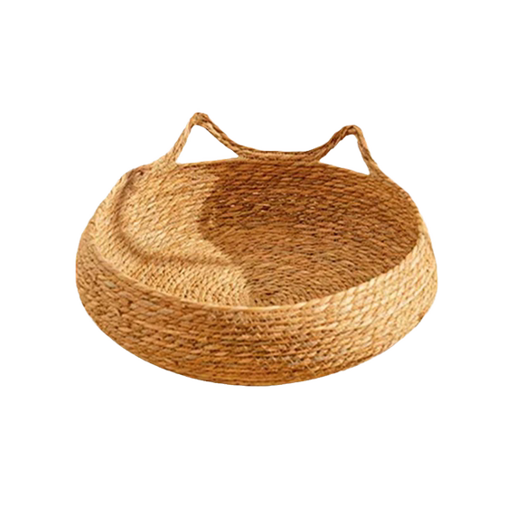 Rattan cat nest for four seasons universal summer knitting cat supplies for sleeping mats dog kennel summer pet bed wear-resistant