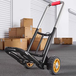 Ultra-Light Folding Water Cart for Home Use, Portable Water Carrier, Stair-Climbing Trolley