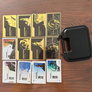 
Delta Action metal room card complete set of big red room card East Building Manager's Office President's Living Room Second Supervisor Bakshi