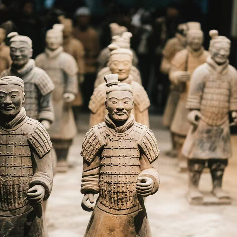 包动车票丨西安旅游5天4晚跟团游无购物五日游兵马俑壶口瀑布延安