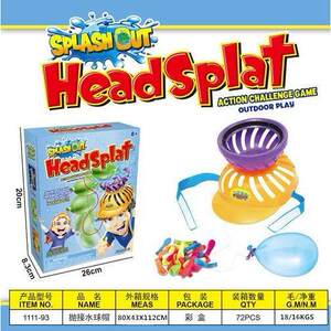 
Amazon's best selling Head Splat Water Balloon Fun sense throwing and catching training water polo cap toy