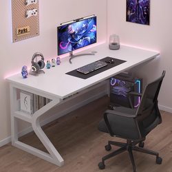Computer Desk Desktop Home Bedroom E-Sports Table Workbench Simple Desk Student Writing Desk Simple Desk