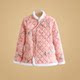 Ethnic style northeastern flower cotton-padded jacket for middle-aged and elderly women, plus velvet and thickening, retro buttoned cotton-padded clothes for mothers, national-style small cotton-padded clothes