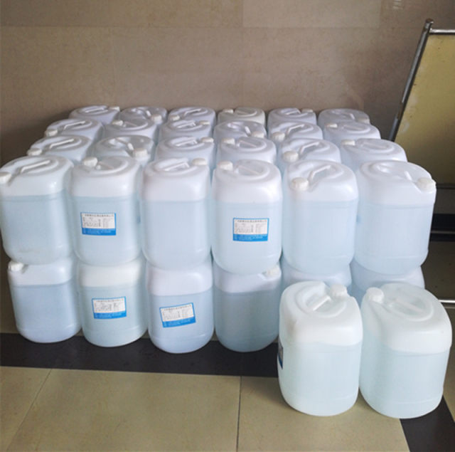 Industrial distilled water laboratory with deionized water battery