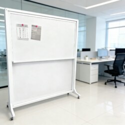 Push-Pull Whiteboard and Blackboard with Movable Stand, Adjustable Height, Large Whiteboard, Green Board, Blackboard for Schools, Kindergartens, High-End Writing Board for Teaching, Training, Office Use, Double-Sided Magnetic, Thickened, Floor-Standing