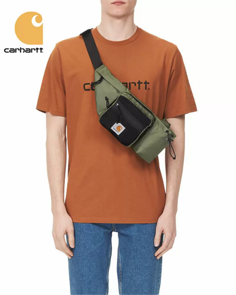 Carhartt WIP Delta hip bag卡哈特機能斜挎包小包腰包青年-Taobao