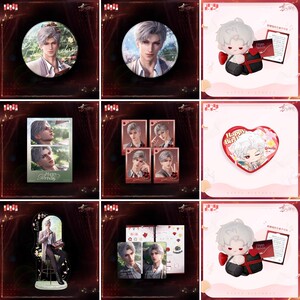 
[Official Valley Genuine] Love and Deep Space Qin Che 2025 Birthday Collection Bar Badge Collection Polaroid Peripheral