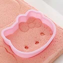 Cute Watermelon Baking Cookie Tool Press Cutter for Kt Mold, Embossing Toast Bread Cake Cartoon Cat