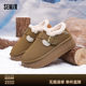 Semir women's shoes thick-soled Birkenstock snow boots for women 2025 winter new women's warm plus velvet thickened cotton shoes