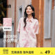 Semir Popeye's joint mid-sleeved shirt for women's mid-length design, summer loose full print shirt, street-fried sweet and cool
