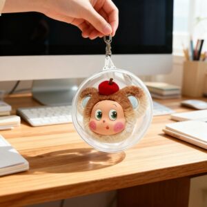 
Xingren Delicious Moment Series Headphone Bag Suitable for Bubble Mart Coin and Baby Walking Protective Cover Dustproof Cover