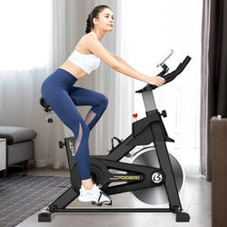 Blue Castle Spinning Bike Home Fitness Magnetic Control Small Gym Indoor Exercise Bike Weight Loss Exercise Equipment