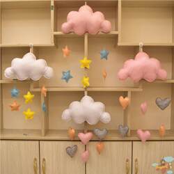 Cloud pendant ins room decoration dormitory photo wall hanging children's room tent three-dimensional decoration window pendant