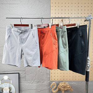 
GM flat substitute-quick drying and water-proof, men's lightweight, breathable, four-sided elastic outdoor sports and casual shorts trendy in summer