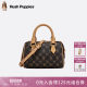 Hush Puppies women's bag new fashion retro old flower handbag women's shoulder crossbody bag Boston pillow bag