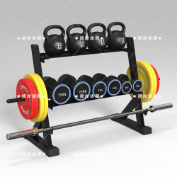 Dumbbell Rack for Home and Commercial Use, Fitness Equipment for Men and Women, Kettlebell Rack, Dumbbell Storage Rack