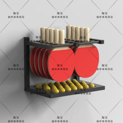 Simple Sports Product Display Rack Table Tennis Racket Display Rack Table Tennis Racket Storage Rack Racket Display Rack Shelf