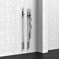 Barbell Rack Wall Mount Barbell Bar Holder Wall-Mounted Deadlift Bar Storage Rack Fitness Equipment Accessories for Men's Home Use