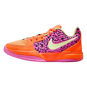 
Nike children's basketball shoes low-top orange round toe other laces wear-resistant support