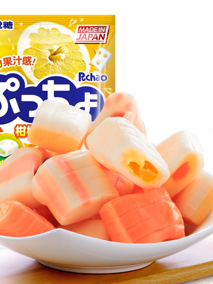 悠哈什锦水果软糖，日式果味的新鲜暴击