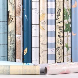 Wallpaper Self-Adhesive Bedroom Warm Furniture Renovation Waterproof and Moisture-Proof Stickers College Dormitory Decorative Wall Stickers Wallpaper