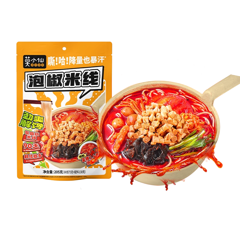 Amazon.co.jp: 美赞恩红油流汁干拌苕皮216g/袋 香辣红油麻酱辣酱