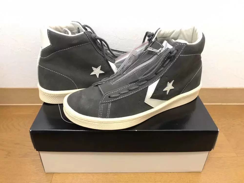 ノンネイティブ×コンバース プロレザー HIブラック 27.0cm
