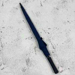 Japanese-Style 110cm Double Storm-Resistant Large Umbrella with Stainless Steel Long Handle, Windproof and Quick-Drying Long-Handled Rain Umbrella