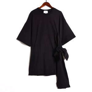 
2026 Spring and Summer Fashionable Loose Casual Couple Style Long Short Sleeve Simple Solid Color Casual Sports Top T-Shirt