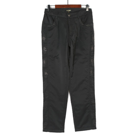 Winter fashion down pants Women wearing loose mid -waist thick women's pants warm casual pants versatile straight cotton pants
