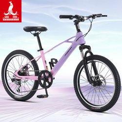 Phoenix Children's Mountain Bike for 6-12 Year Old Boys and Girls, Large, Medium, and Small Kids' Bikes, Student Magnesium Alloy Gear Bicycle
