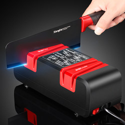 New Electric Knife Sharpener, Household Quick Knife Sharpener, Sharpening Stone, Fully Automatic Commercial Knife Sharpening Machine
