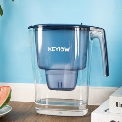 Keyiow Net Filter Water Kettle Kitchen Water Purifier Tap Water Filter Water Kettle Portable Water Filter Core Household Large Capacity