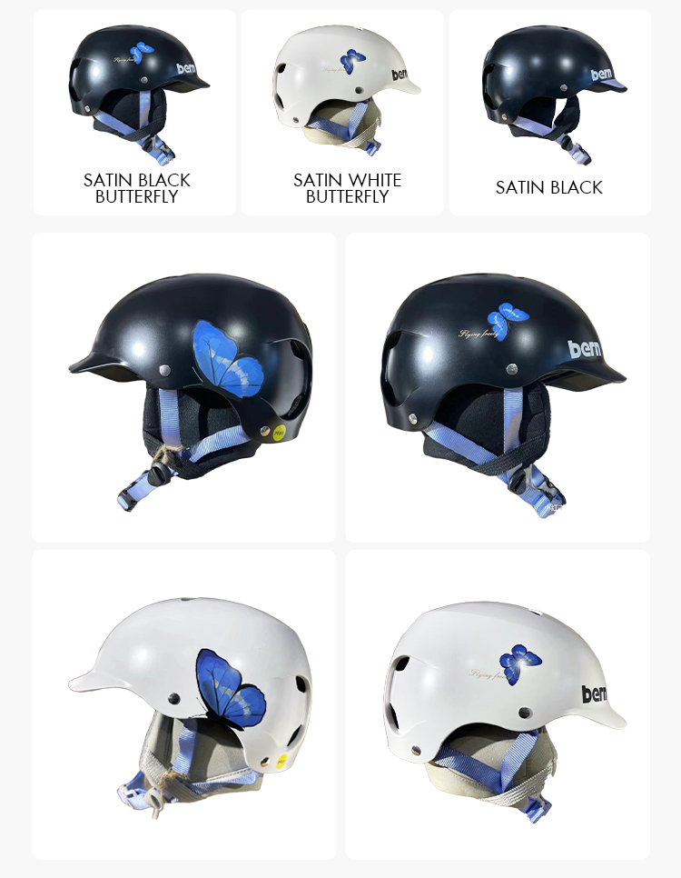 Lengshan スキーヘルメット 2324 - ユニバーサル スノーボード