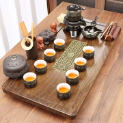 Khay trà nhỏ, bàn trà gia đình, phòng khách, bộ trà hoàn chỉnh, pha trà kung fu văn phòng đơn giản, thoát nước kiểu Trung Quốc