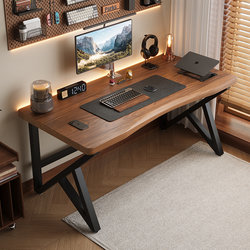 Solid Wood Computer Desk Desktop Home Gaming Desk Workbench Simple Modern Office Desk Bedroom Desk Writing Desk