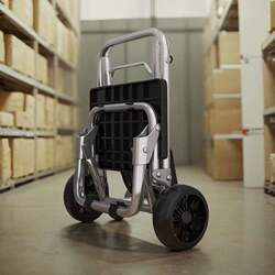 Labor-Saving Grocery Cart, Stair-Climbing Handcart, Foldable Household Luggage Trolley, Portable Shopping Cart