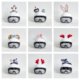 
Hot selling ski helmet set decoration cute sun protection cartoon single and double board helmet decoration men's and women's motorcycle helmet decoration