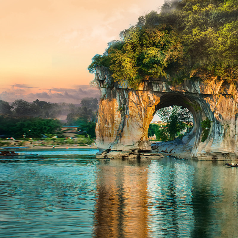 2-8人私家小团广西桂林旅游阳朔4天3晚跟团游纯玩旅行龙脊梯田