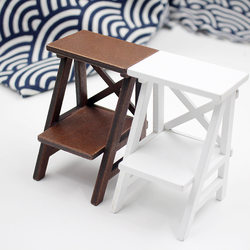 Wooden Home Decor Chair DIY Zakka Wholesale Creative Mini Shelf Photo Props Manufacturer Wood
