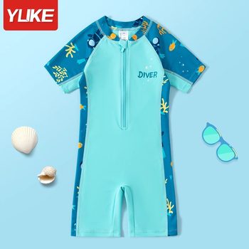 Yuke boy conjoined swimsuit
