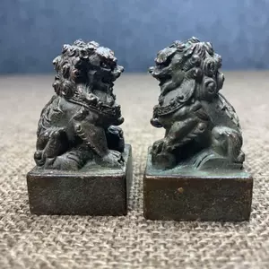 古董铜狮子摆件- Top 50件古董铜狮子摆件- 2024年8月更新- Taobao