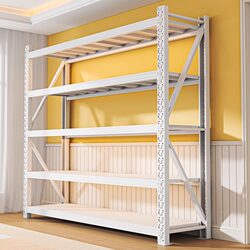 Thickened Storage Shelves, Heavy-Duty Cargo Racks, Household Multi-Layer Storage Racks, Supermarket Snack Racks, Express Delivery Cargo Iron Racks