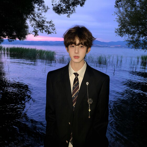 
[Trick] dk uniform original college style genuine boys' suit jacket coming of age graduation suit
