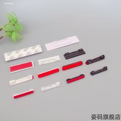 Self-Adhesive Square Badge Pin with Adhesive Backing, New Style Badge Holder, Employee Badge Card Holder, Id Card Clip