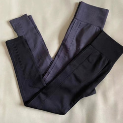 Foreign Trade Comfortable High-Waisted Elastic Leggings, Shaping Seamless Quick-Drying Fitness Yoga Sports Nine-Point Pants